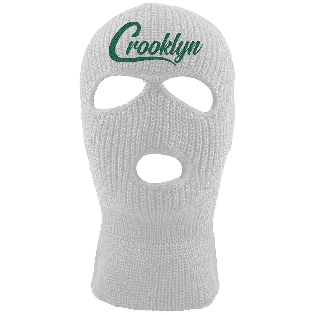 Italy Low 2s Ski Mask | Crooklyn, White