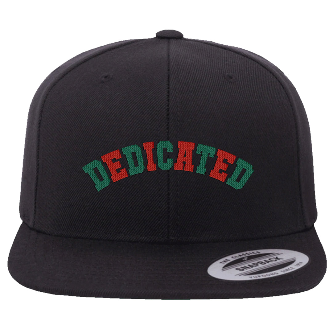 Italy Low 2s Snapback Hat | Dedicated, Black