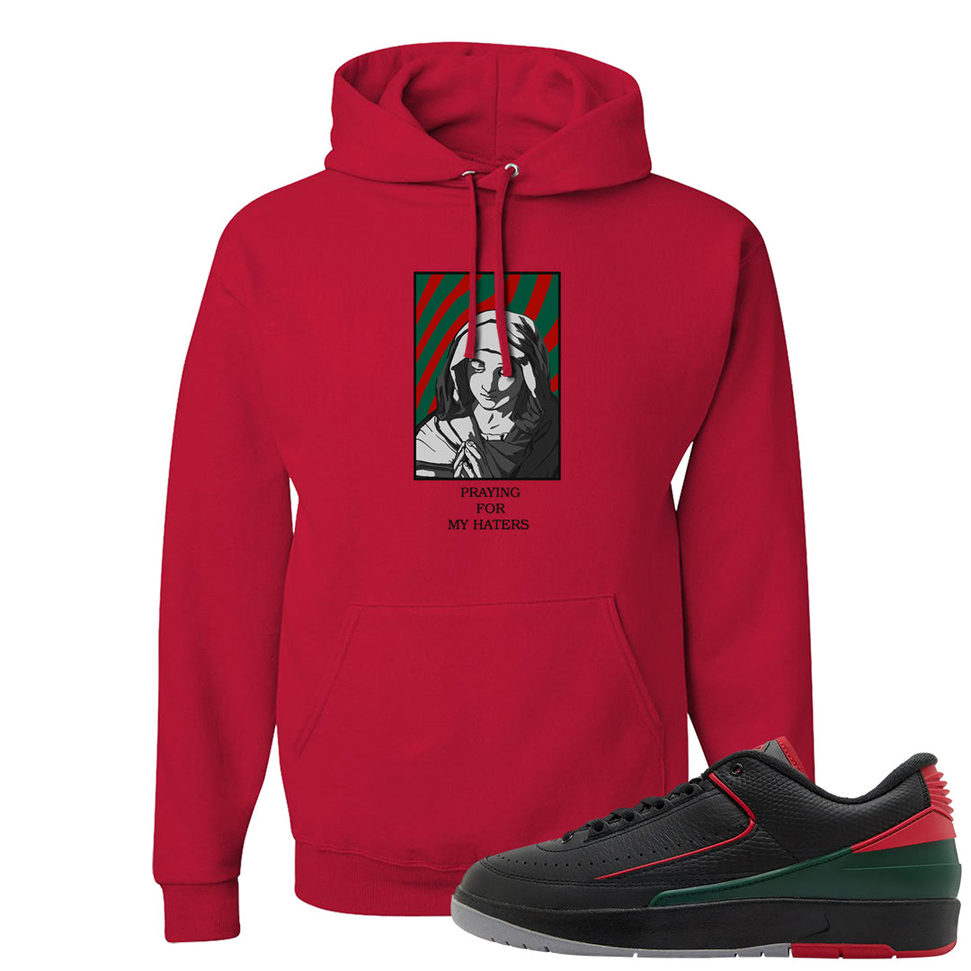 Italy Low 2s Hoodie | God Told Me, Red