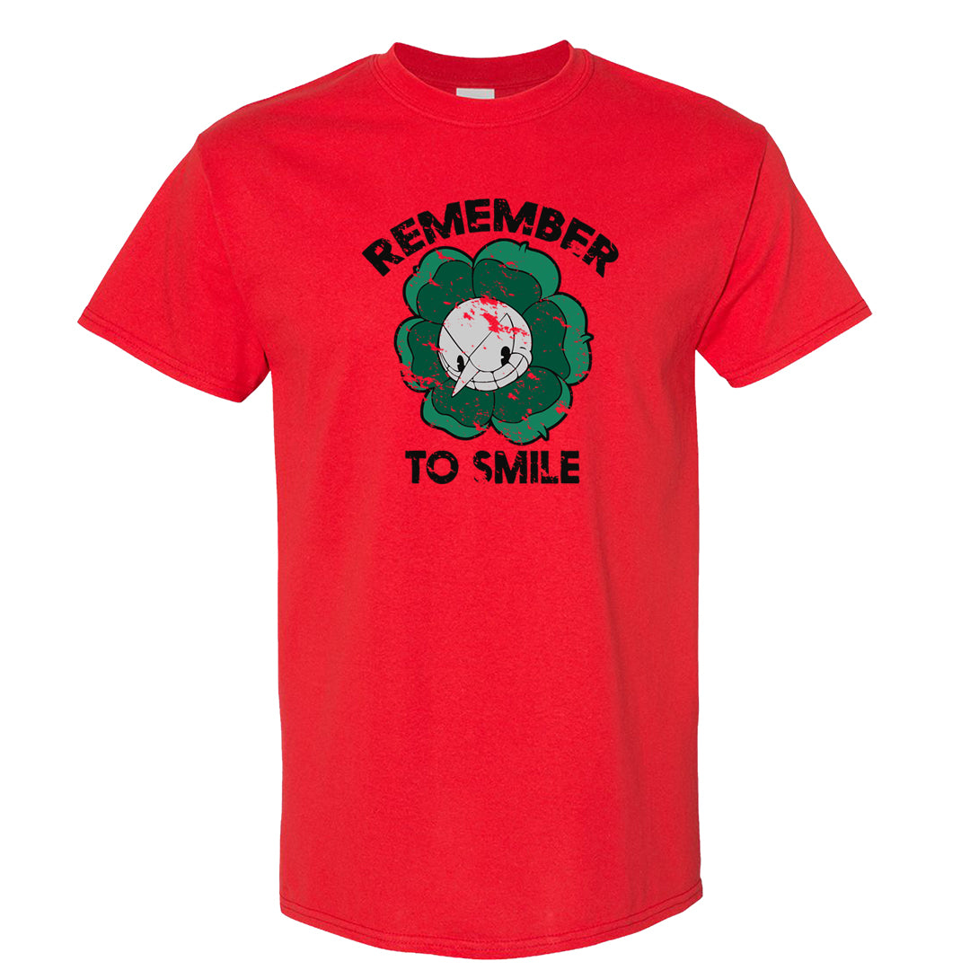 Italy Low 2s T Shirt | Remember To Smile, Red