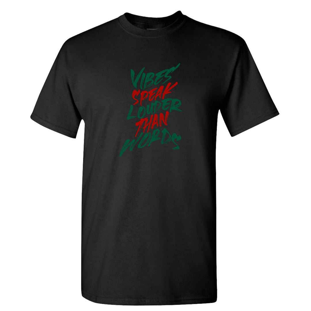 Italy Low 2s T Shirt | Vibes Speak Louder Than Words, Black