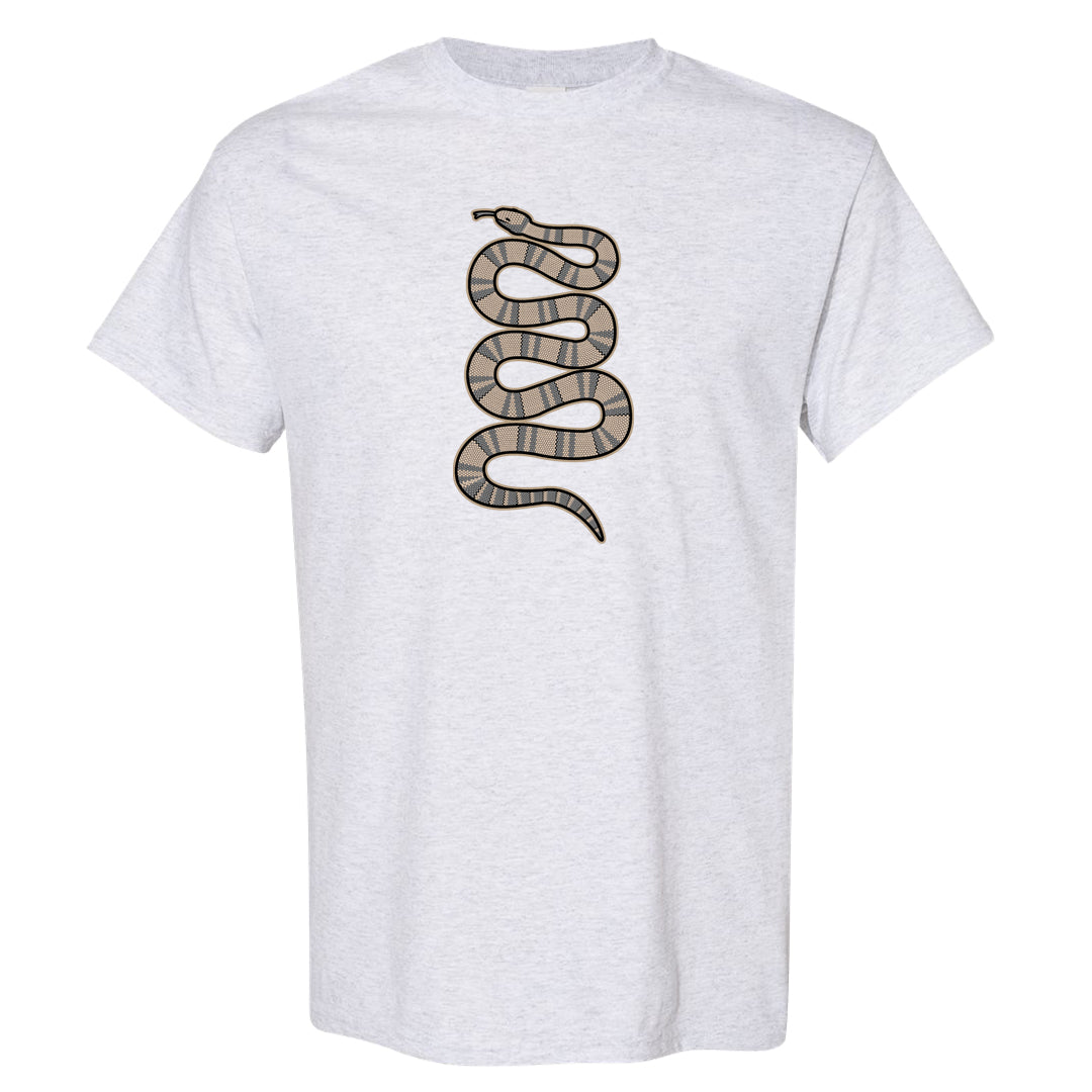 Python Low 2s T Shirt | Coiled Snake, Ash