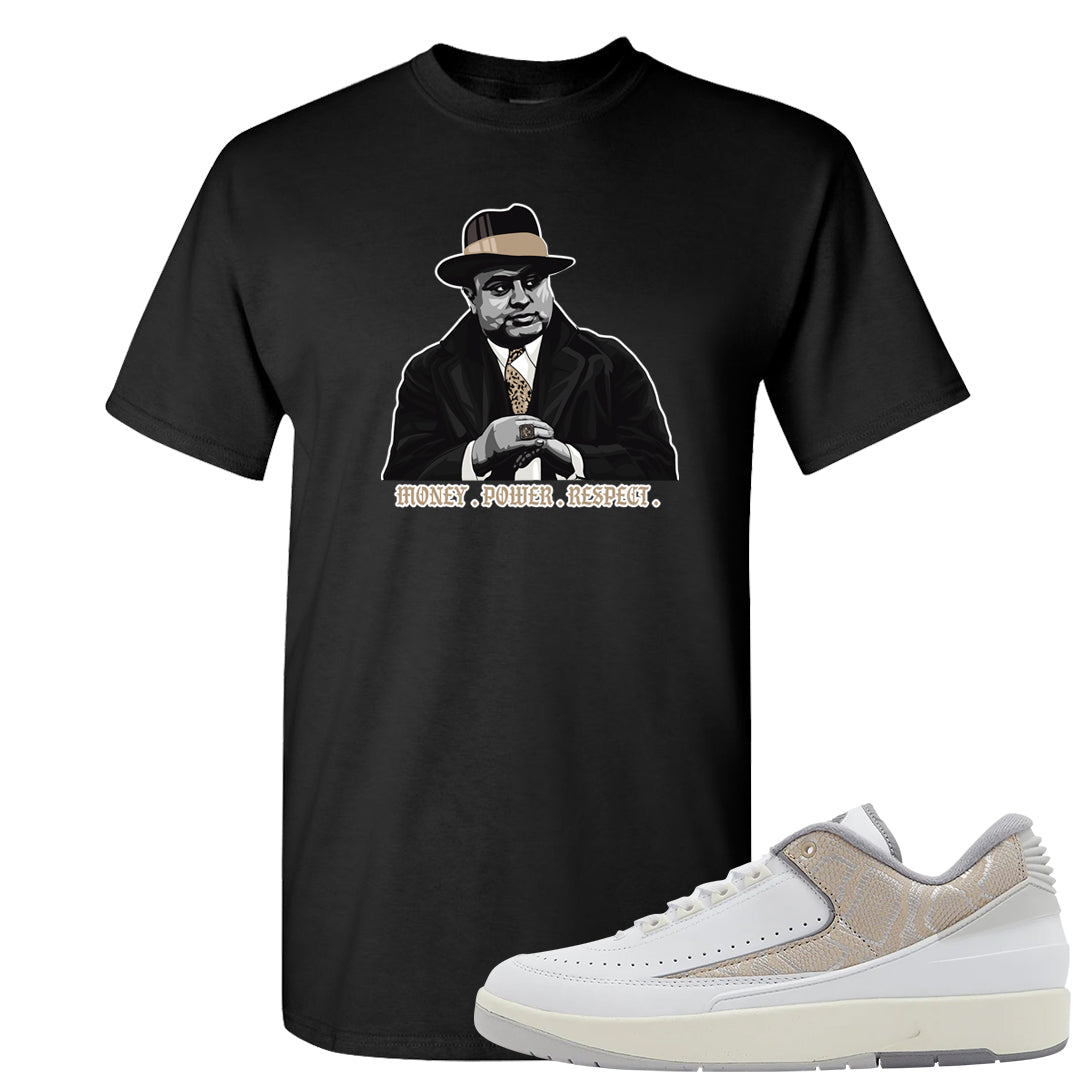 Python Low 2s T Shirt | Capone Illustration, Black
