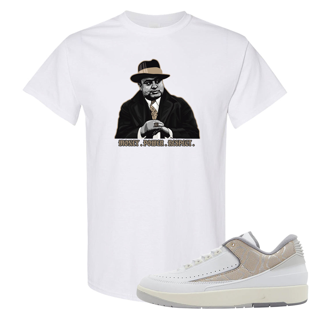 Python Low 2s T Shirt | Capone Illustration, White