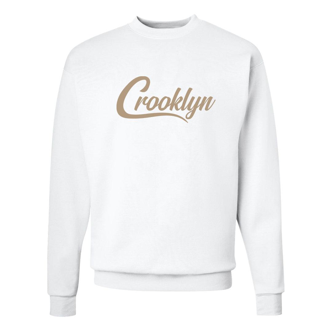 Python Low 2s Crewneck Sweatshirt | Crooklyn, White