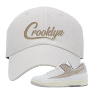 Python Low 2s Dad Hat | Crooklyn, White