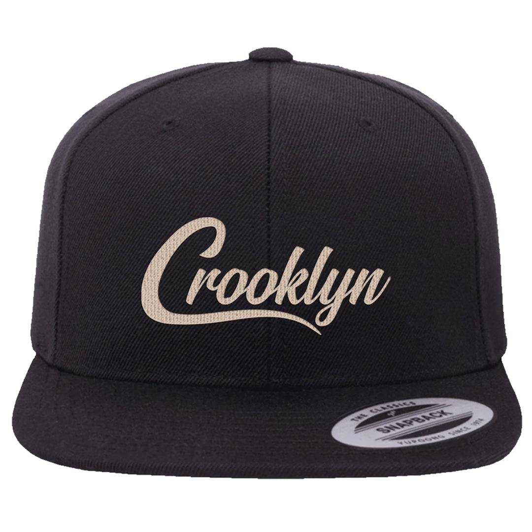 Python Low 2s Snapback Hat | Crooklyn, Black