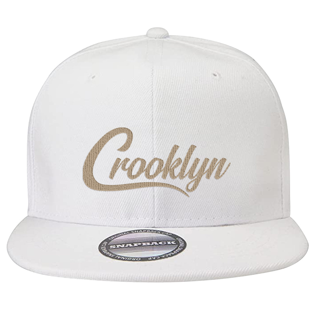 Python Low 2s Snapback Hat | Crooklyn, White