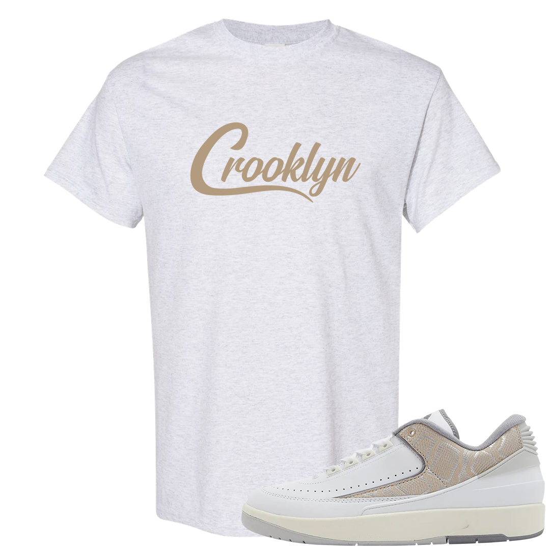 Python Low 2s T Shirt | Crooklyn, Ash