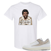 Python Low 2s T Shirt | Escobar Illustration, White