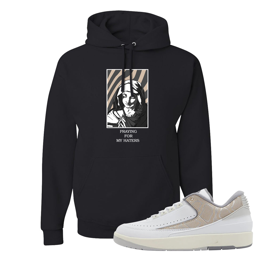 Python Low 2s Hoodie | God Told Me, Black