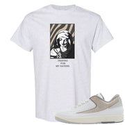 Python Low 2s T Shirt | God Told Me, Ash