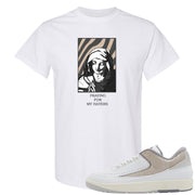 Python Low 2s T Shirt | God Told Me, White