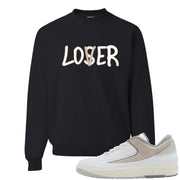 Python Low 2s Crewneck Sweatshirt | Lover, Black