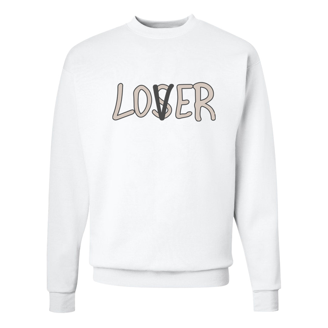 Python Low 2s Crewneck Sweatshirt | Lover, White