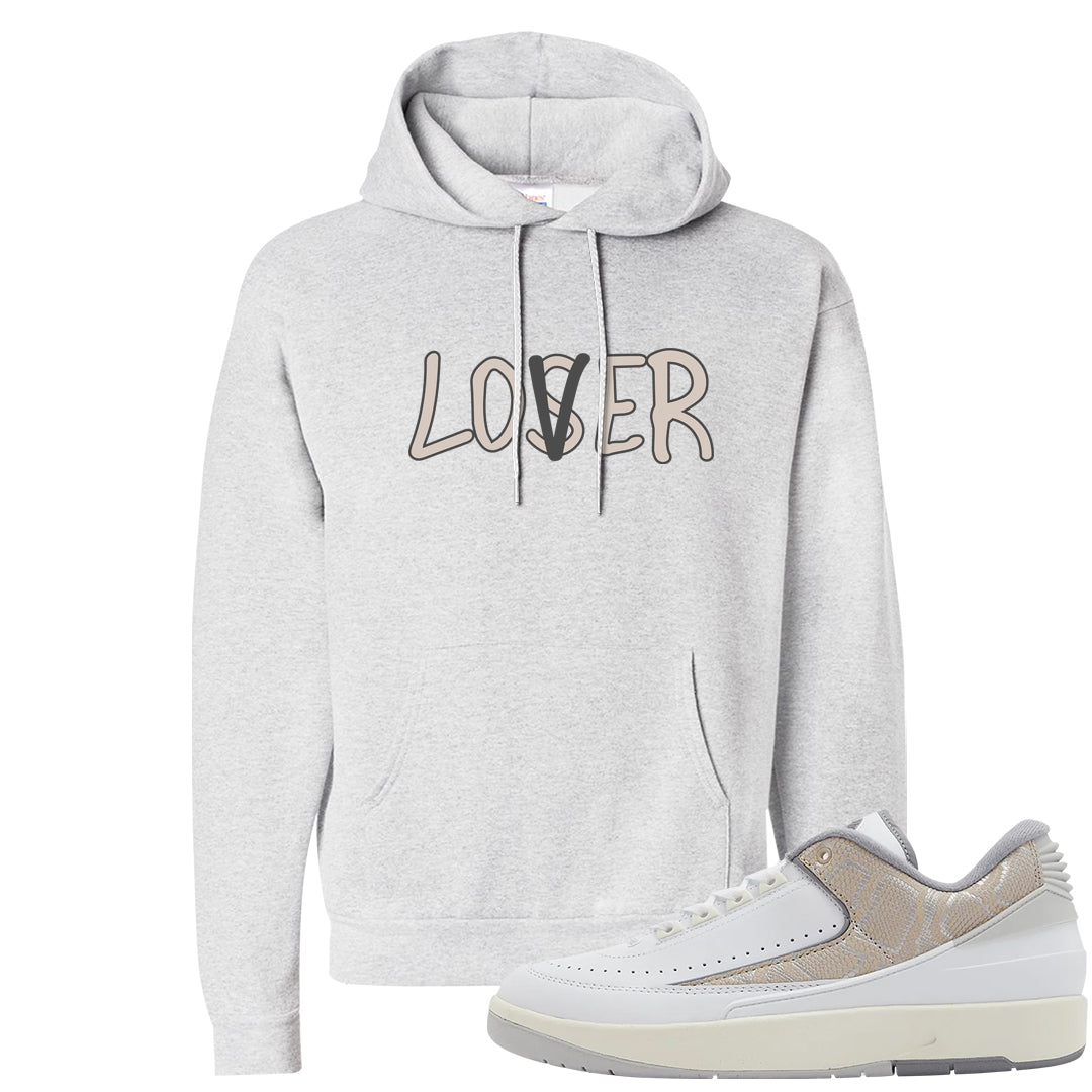 Python Low 2s Hoodie | Lover, Ash