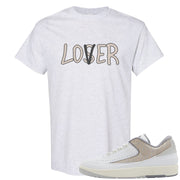 Python Low 2s T Shirt | Lover, Ash