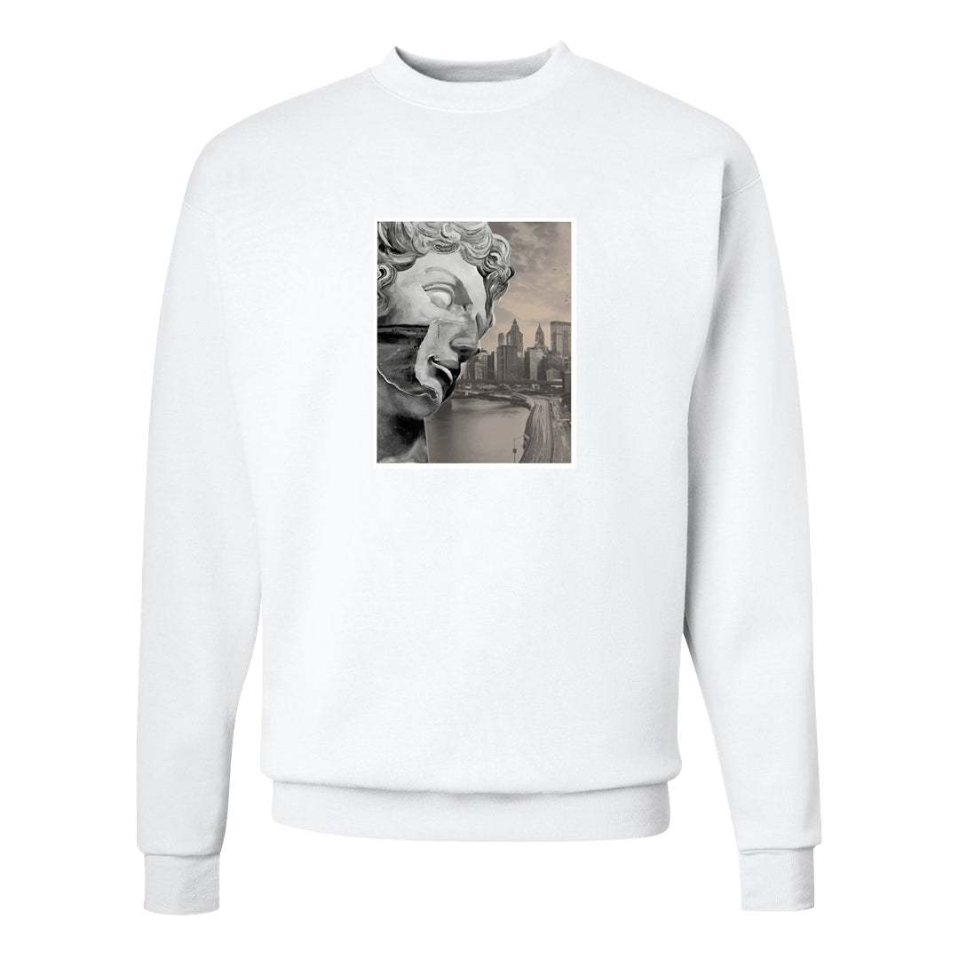 Python Low 2s Crewneck Sweatshirt | Miguel, White