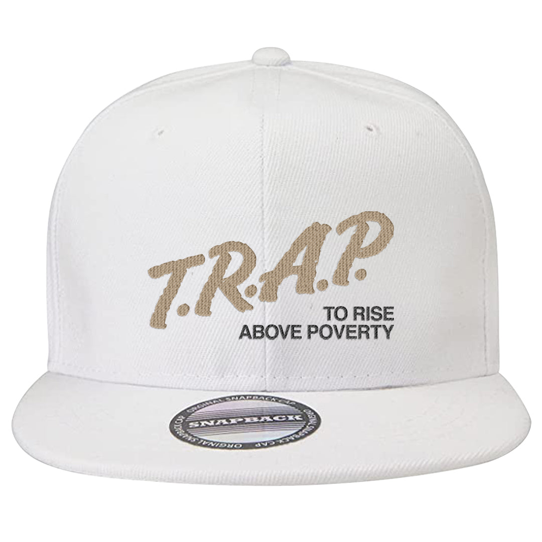 Python Low 2s Snapback Hat | Trap To Rise Above Poverty, White