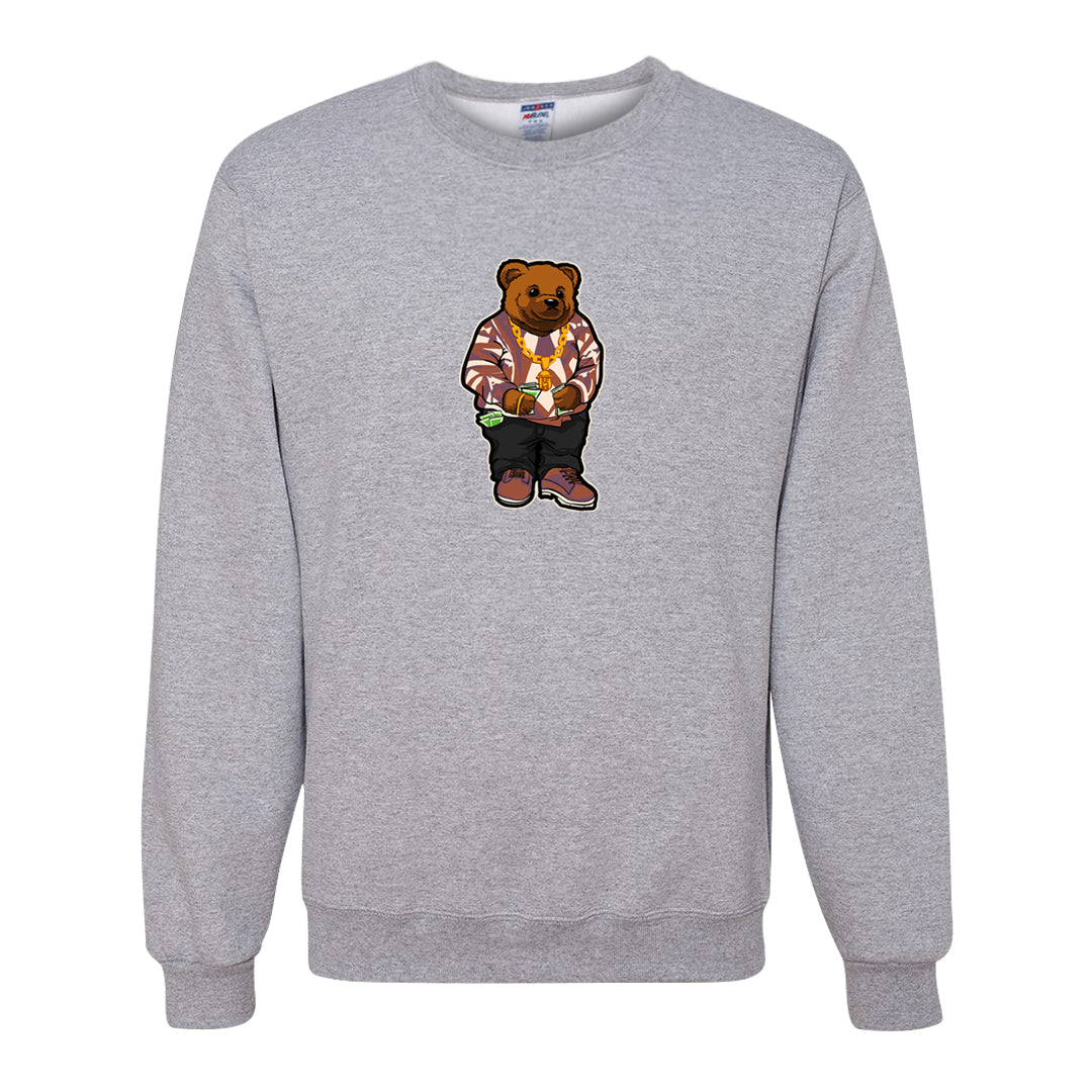 Sky Orange Low 2s Crewneck Sweatshirt | Sweater Bear, Ash