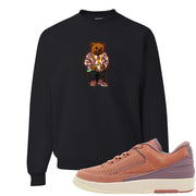 Sky Orange Low 2s Crewneck Sweatshirt | Sweater Bear, Black