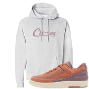 Sky Orange Low 2s Hoodie | Chiraq, Ash