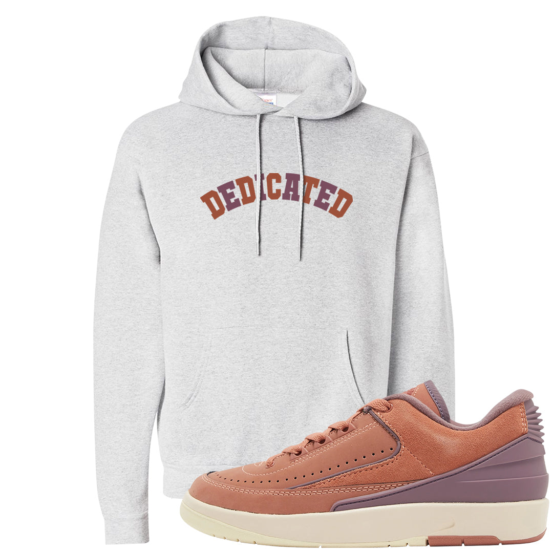 Sky Orange Low 2s Hoodie | Dedicated, Ash