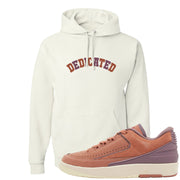 Sky Orange Low 2s Hoodie | Dedicated, White