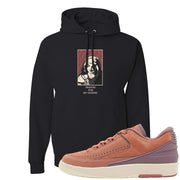 Sky Orange Low 2s Hoodie | God Told Me, Black