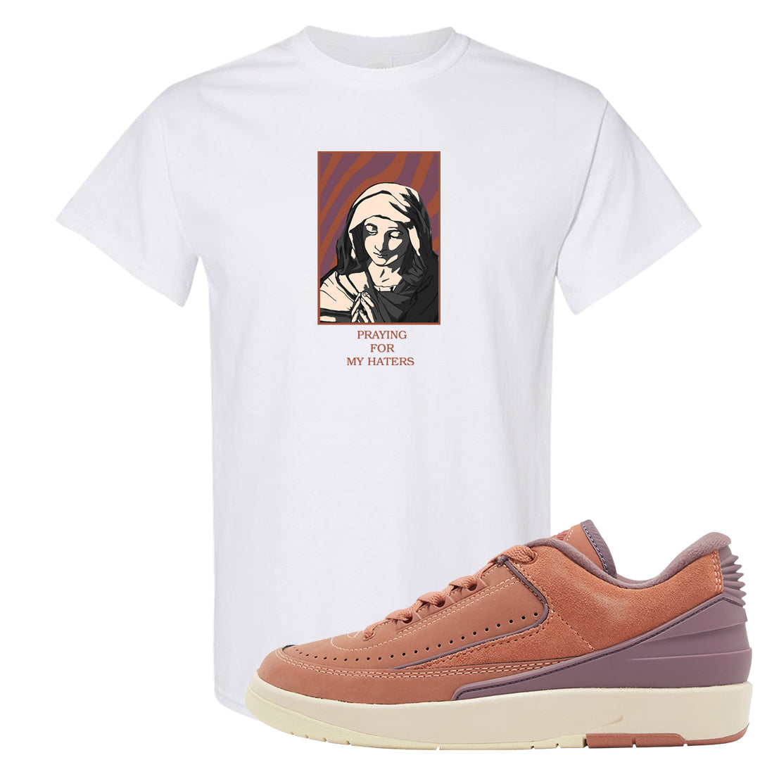 Sky Orange Low 2s T Shirt | God Told Me, White