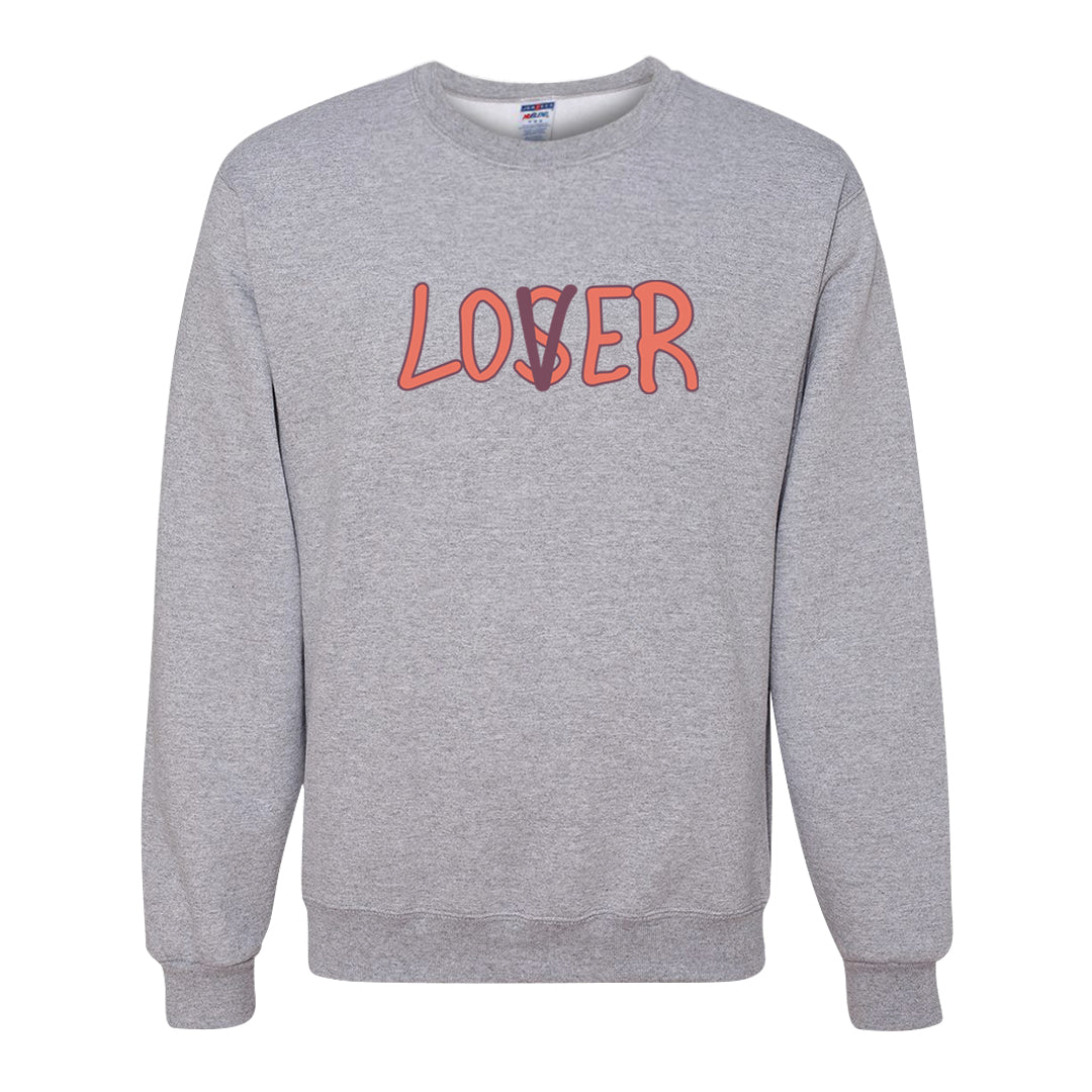Sky Orange Low 2s Crewneck Sweatshirt | Lover, Ash