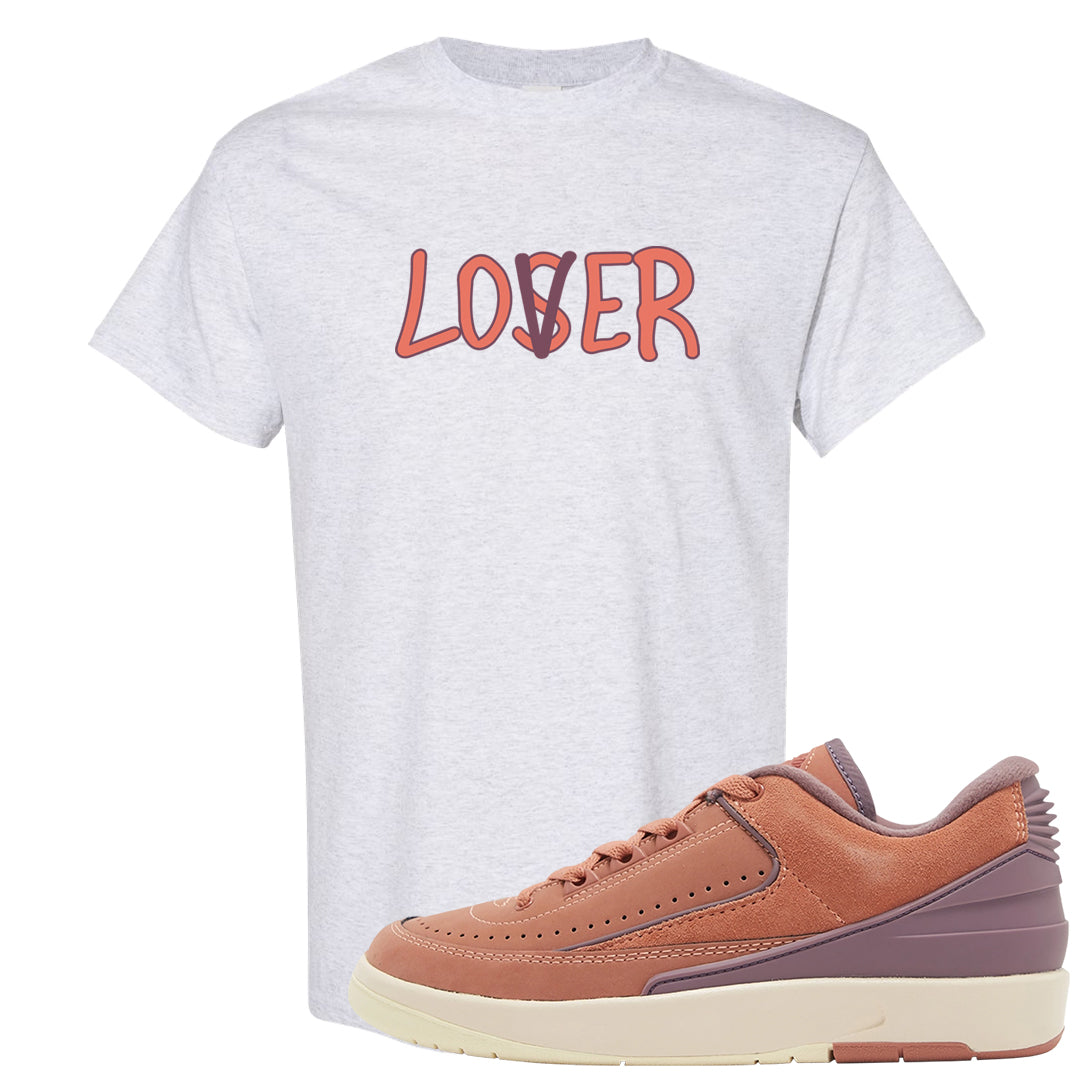 Sky Orange Low 2s T Shirt | Lover, Ash