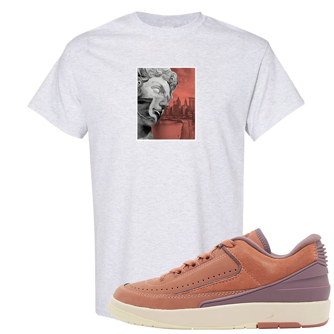 Sky Orange Low 2s T Shirt | Miguel, Ash