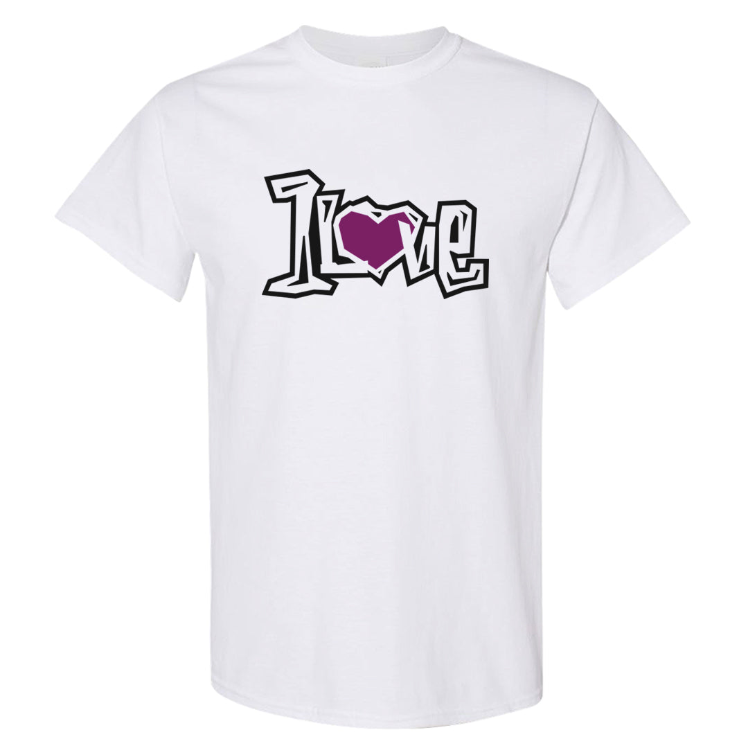 Off Noir 2s T Shirt | 1 Love, White