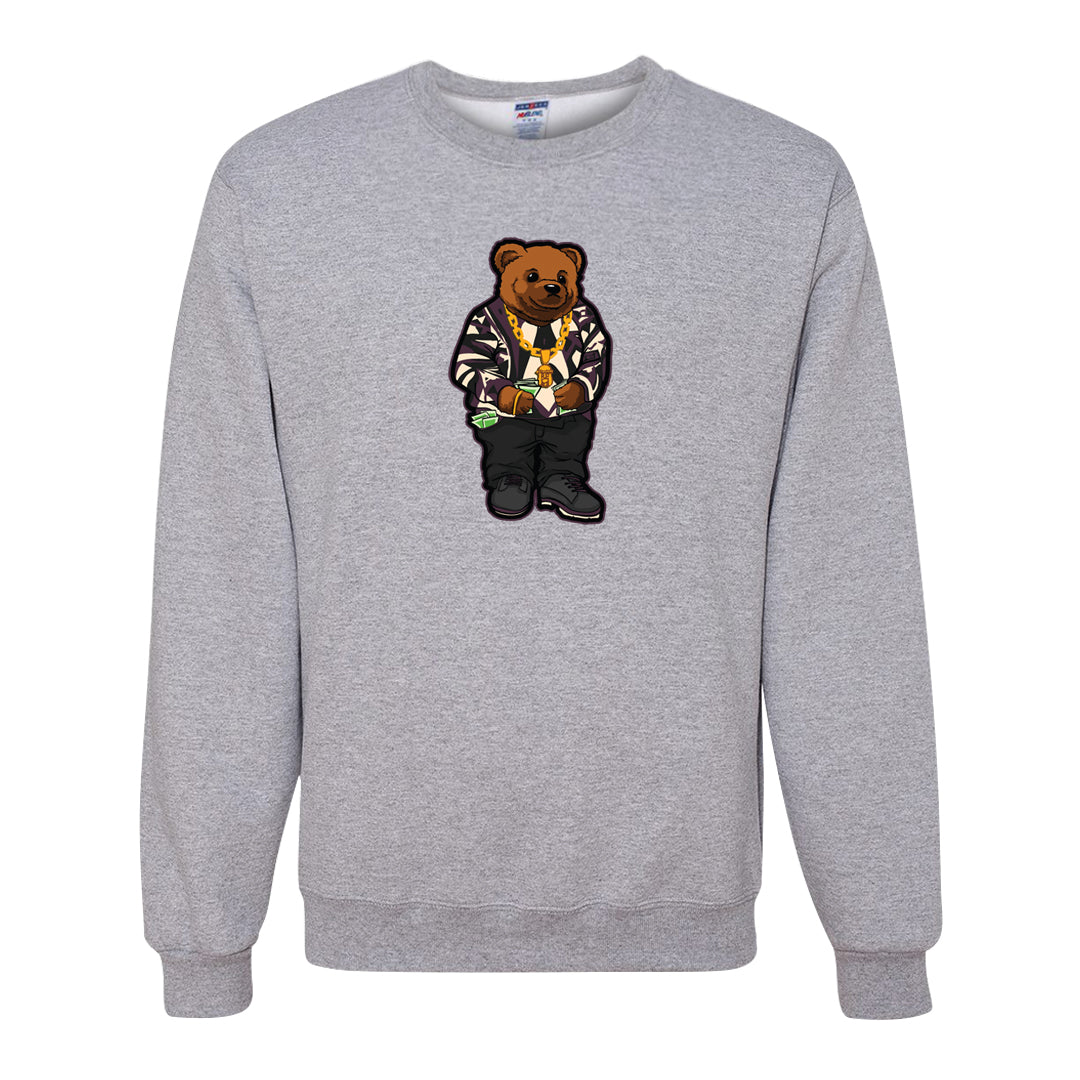 Off Noir 2s Crewneck Sweatshirt | Sweater Bear, Ash