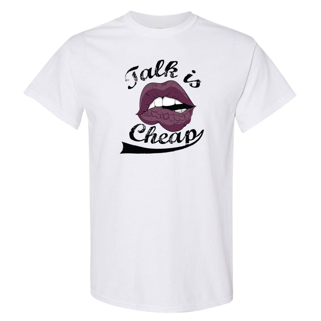 Off Noir 2s T Shirt | Talk Lips, White