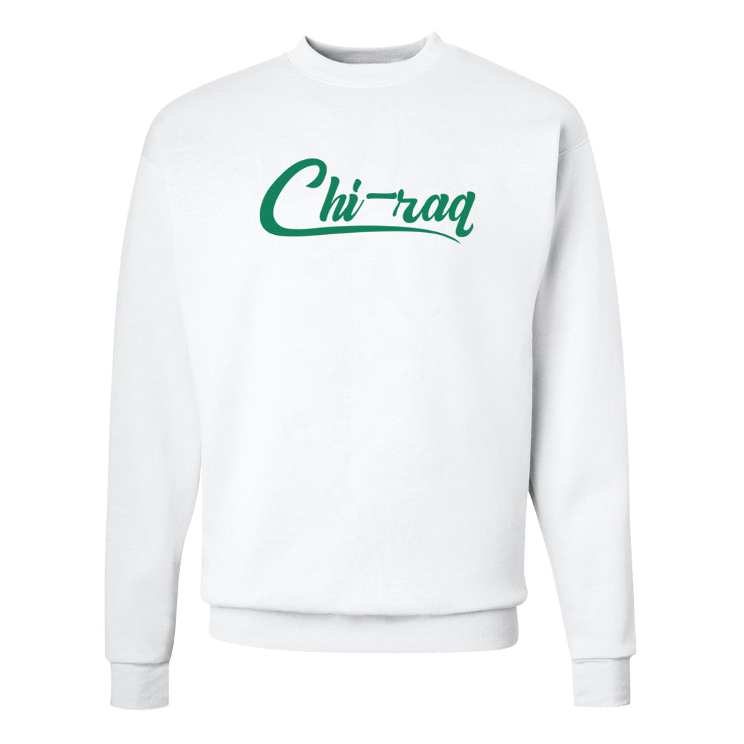 EYBL Low 37s Crewneck Sweatshirt | Chiraq, White