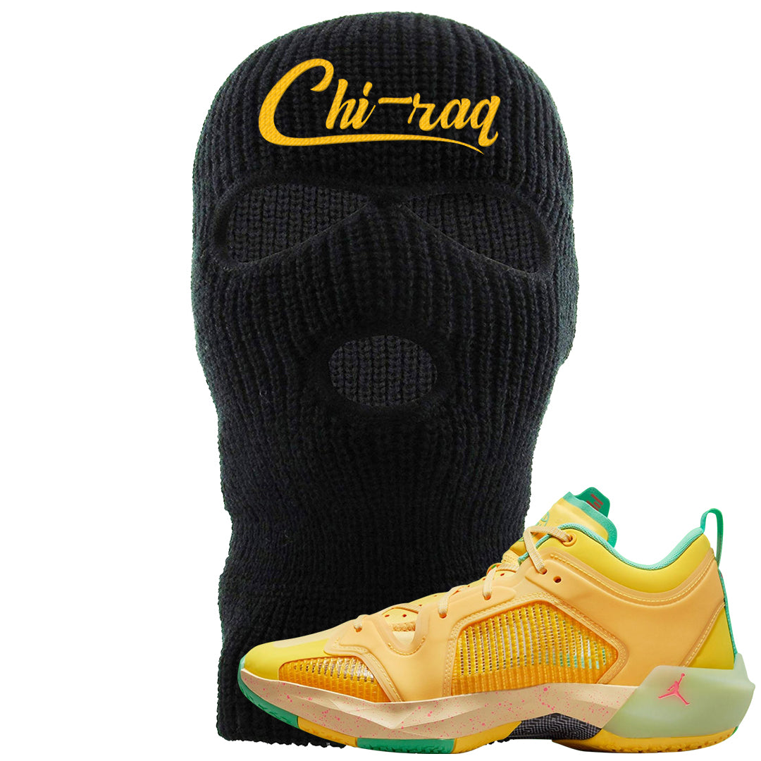 EYBL Low 37s Ski Mask | Chiraq, Black