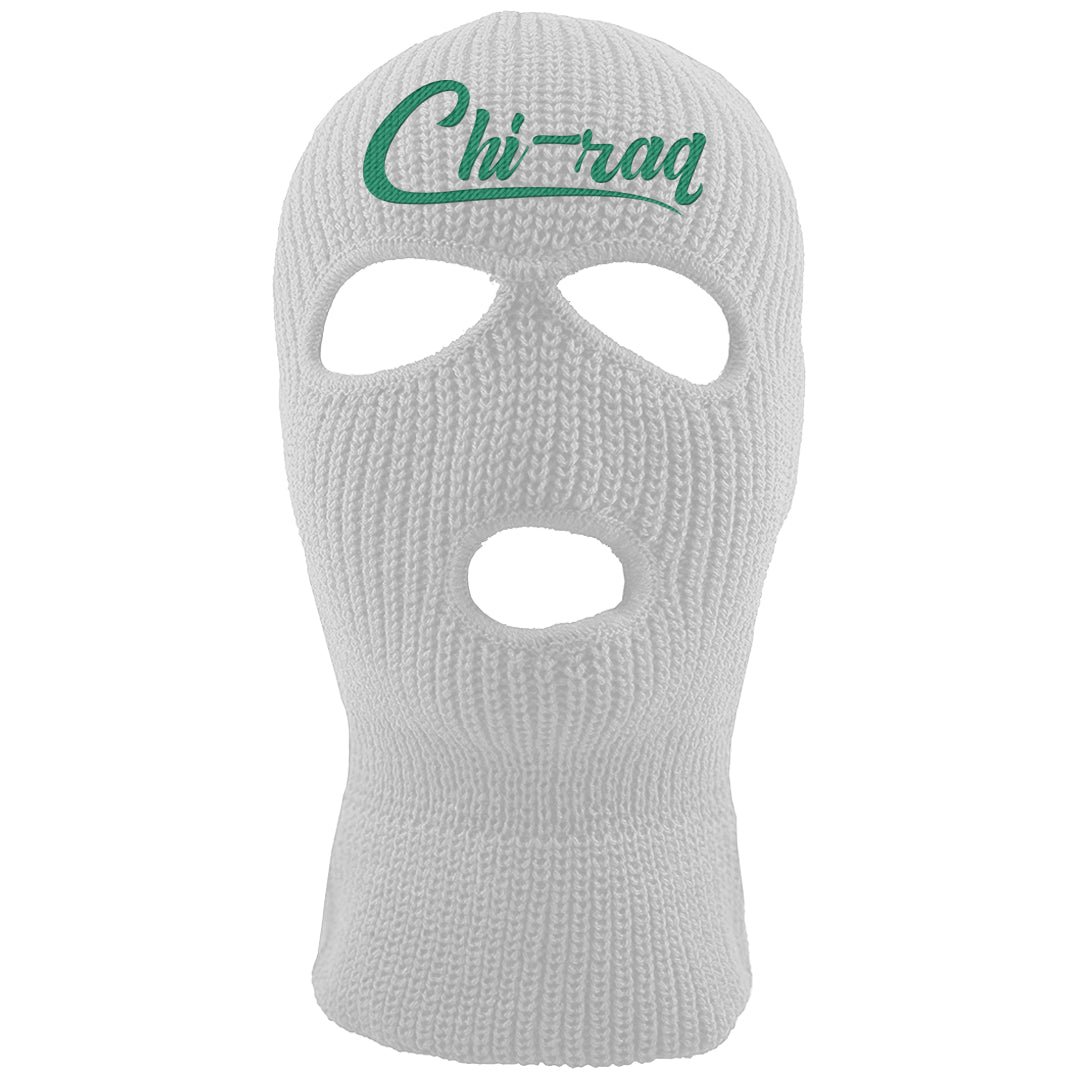EYBL Low 37s Ski Mask | Chiraq, White