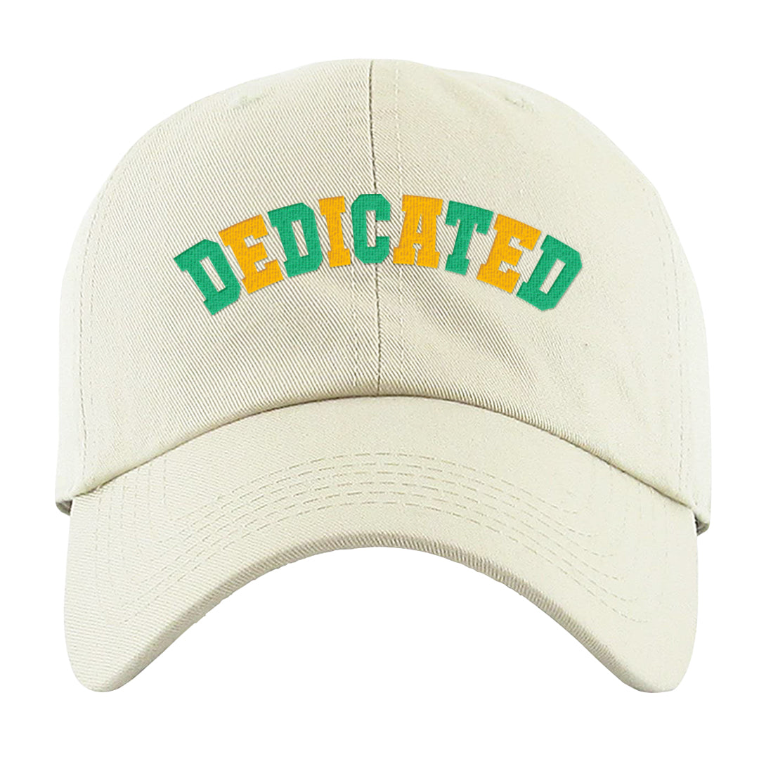 EYBL Low 37s Dad Hat | Dedicated, White