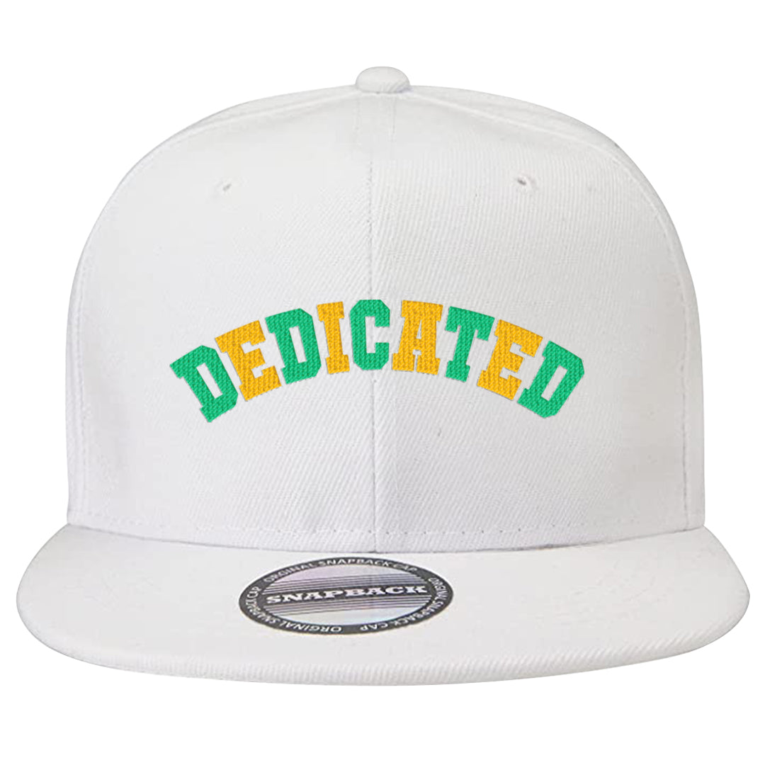 EYBL Low 37s Snapback Hat | Dedicated, White
