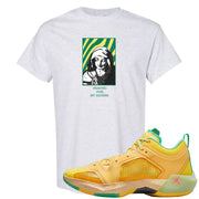 EYBL Low 37s T Shirt | God Told Me, Ash