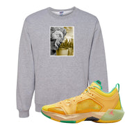 EYBL Low 37s Crewneck Sweatshirt | Miguel, Ash