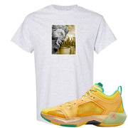 EYBL Low 37s T Shirt | Miguel, Ash