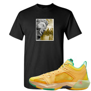 EYBL Low 37s T Shirt | Miguel, Black