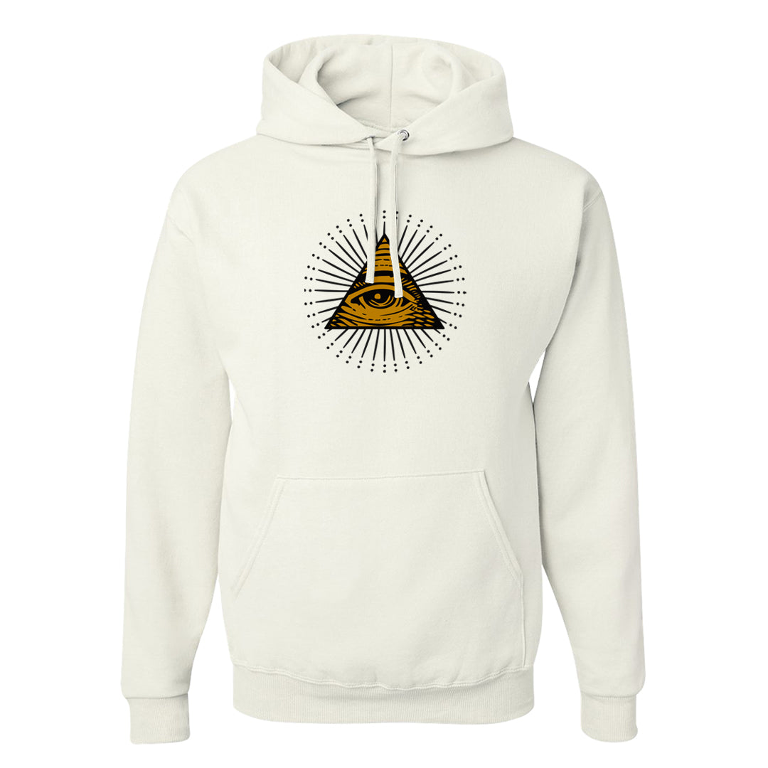 Colorless 38s Hoodie | All Seeing Eye, White