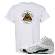 Colorless 38s T Shirt | All Seeing Eye, Ash