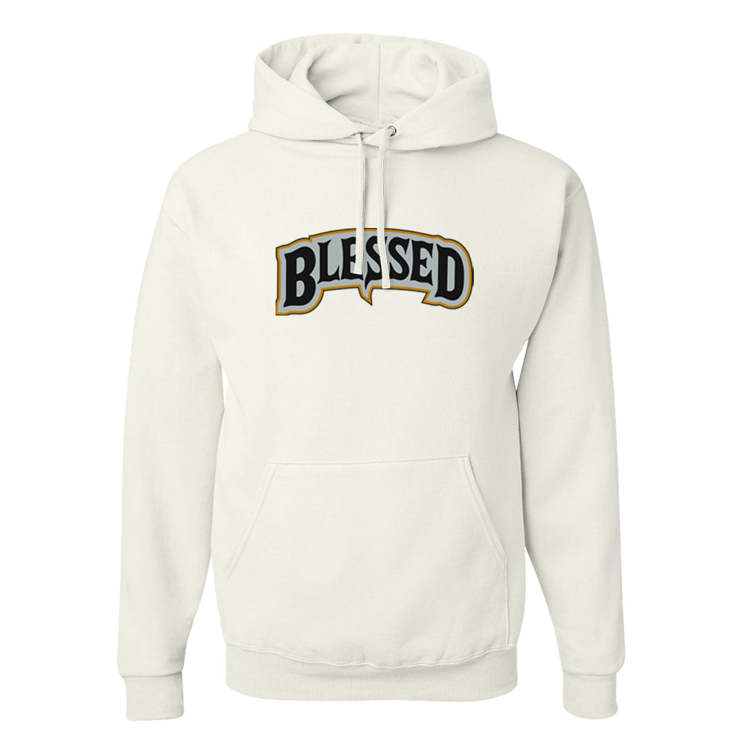 Colorless 38s Hoodie | Blessed Arch, White