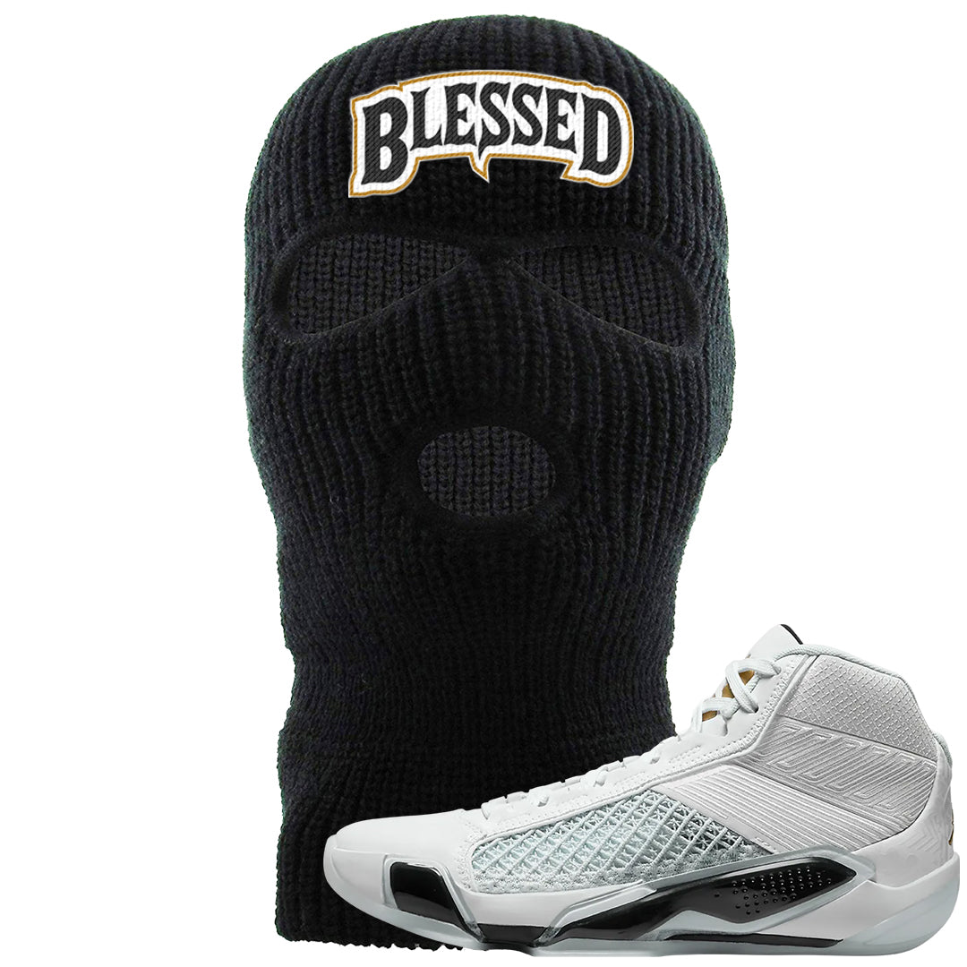 Colorless 38s Ski Mask | Blessed Arch, Black
