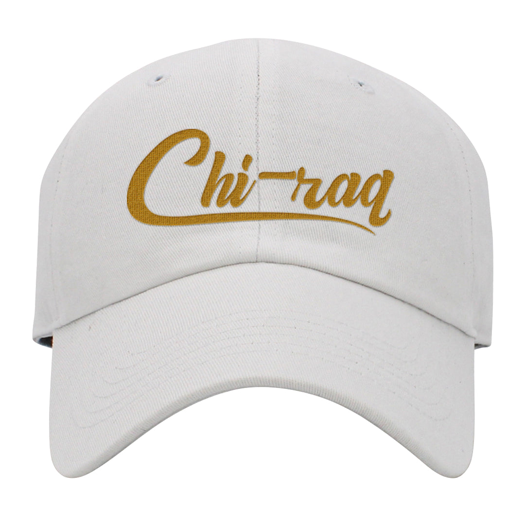 Colorless 38s Dad Hat | Chiraq, White